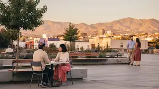 Entorno urbano calmo de Mendoza